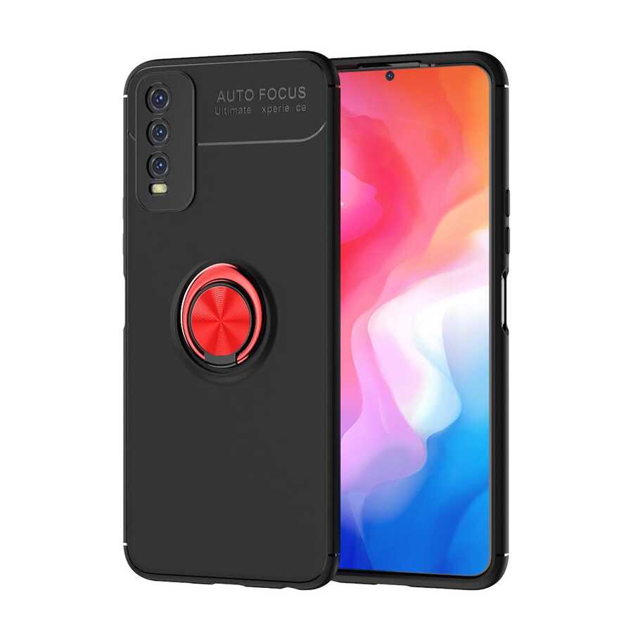 Vivo Y20S Kılıf Zore Ravel Silikon Kapak