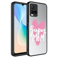Vivo Y21S Kılıf Aynalı Desenli Kamera Korumalı Parlak Zore Mirror Kapak