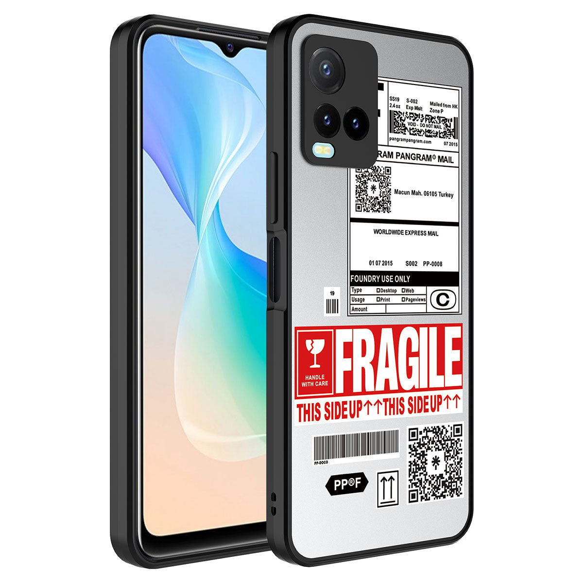 Vivo Y32 Kılıf Aynalı Desenli Kamera Korumalı Parlak Zore Mirror Kapak