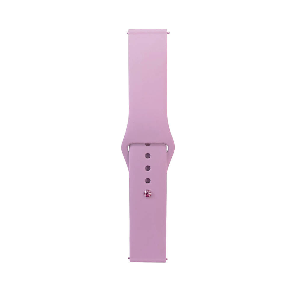 Xiaomi Amazfit Pace Band Serisi 22mm Klasik Kordon Silikon Strap Kayış