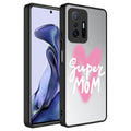 Xiaomi Mi 11T Pro 5G Kılıf Aynalı Desenli Kamera Korumalı Parlak Zore Mirror Kapak