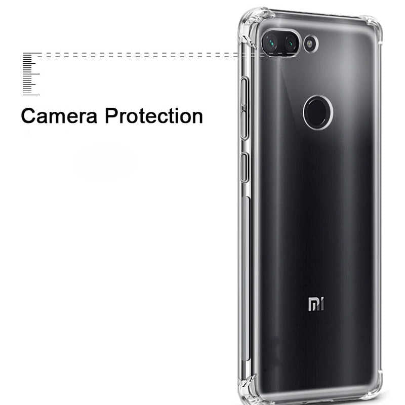 Xiaomi Mi 8 Lite Kılıf Zore Nitro Anti Shock Silikon