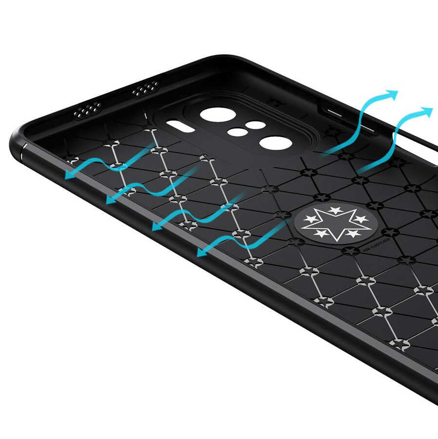 Xiaomi Poco F3 Kılıf Zore Ravel Silikon Kapak