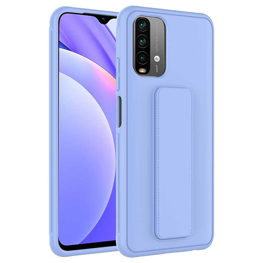 Xiaomi Poco M5S Kılıf Zore Qstand Kapak
