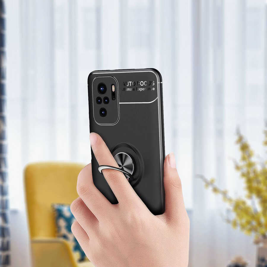 Xiaomi Poco M5S Kılıf Zore Ravel Silikon Kapak