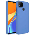 Xiaomi Redmi 10A Kılıf Metal Çerçeve ve Buton Tasarımlı Silikon Zore Luna Kapak