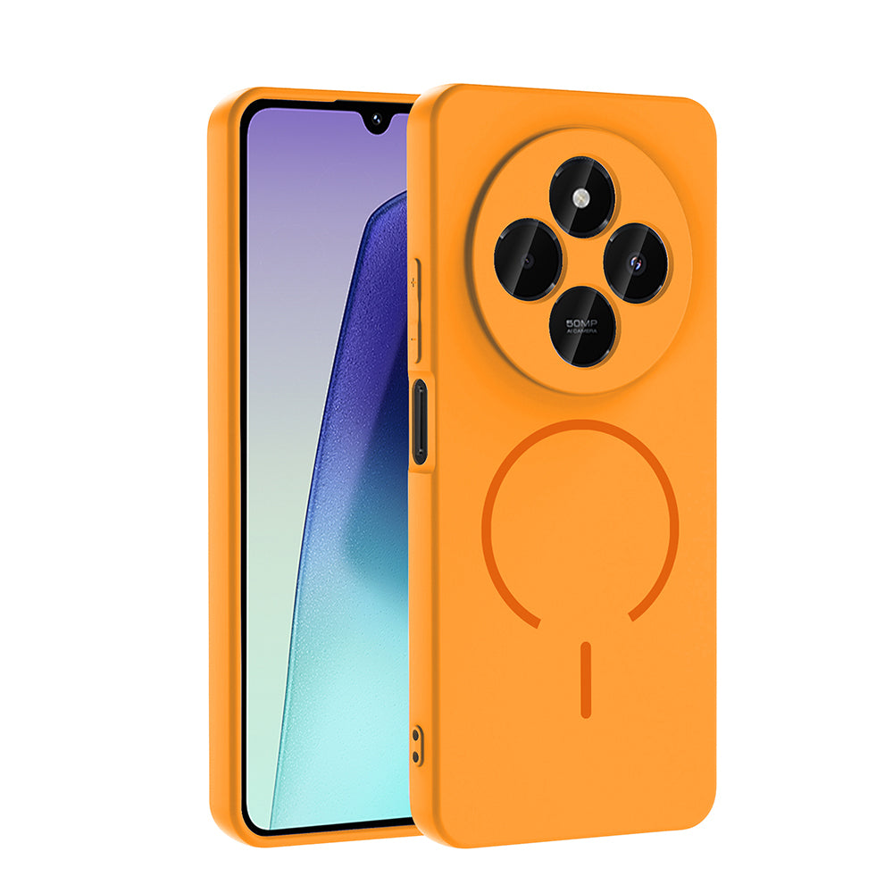 Xiaomi Redmi 14C 4G Kılıf M-safe Şarj Özellikli Zore Meta Kapak
