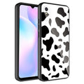 Xiaomi Redmi 9A Kılıf Kamera Korumalı Desenli Sert Silikon Zore Epoksi Kapak