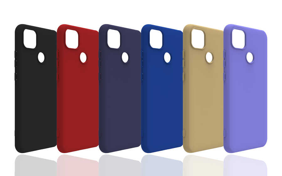 Xiaomi Redmi 9C Kılıf Zore Biye Silikon