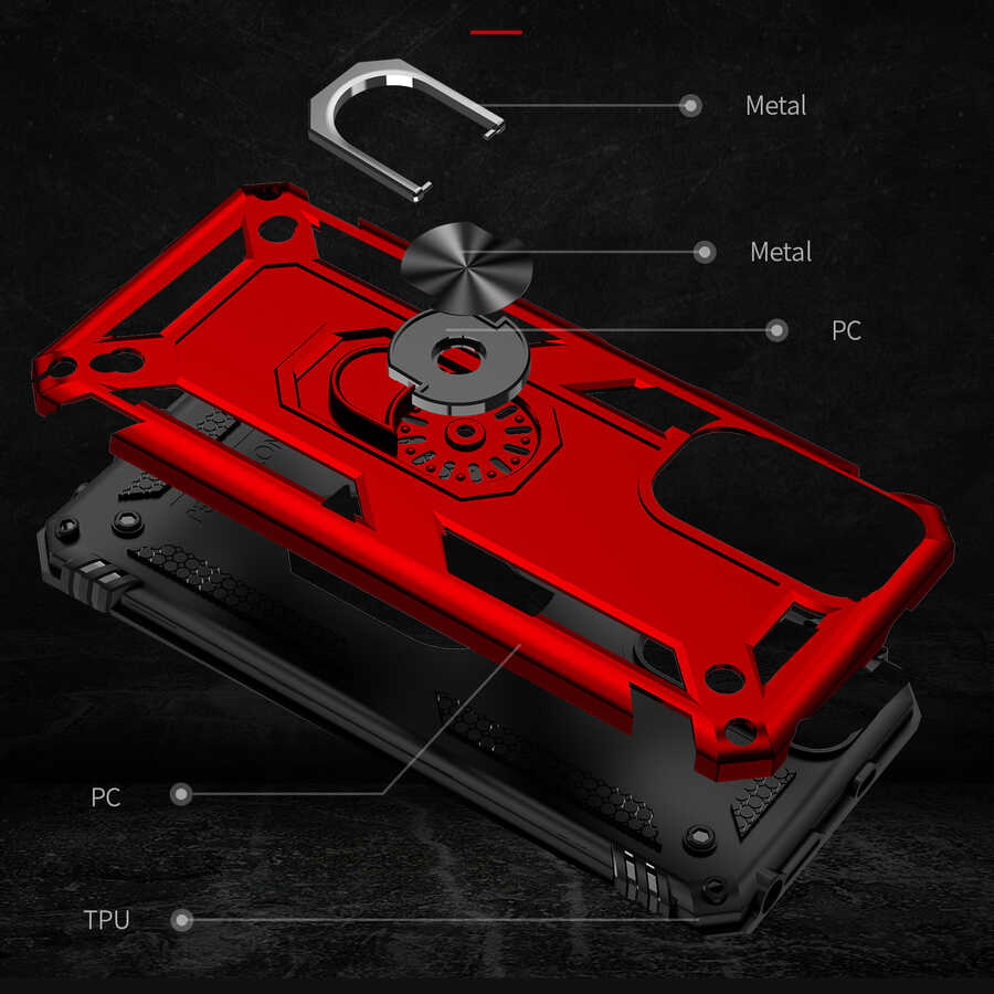 Xiaomi Redmi Note 11 Global Kılıf Zore Vega Kapak