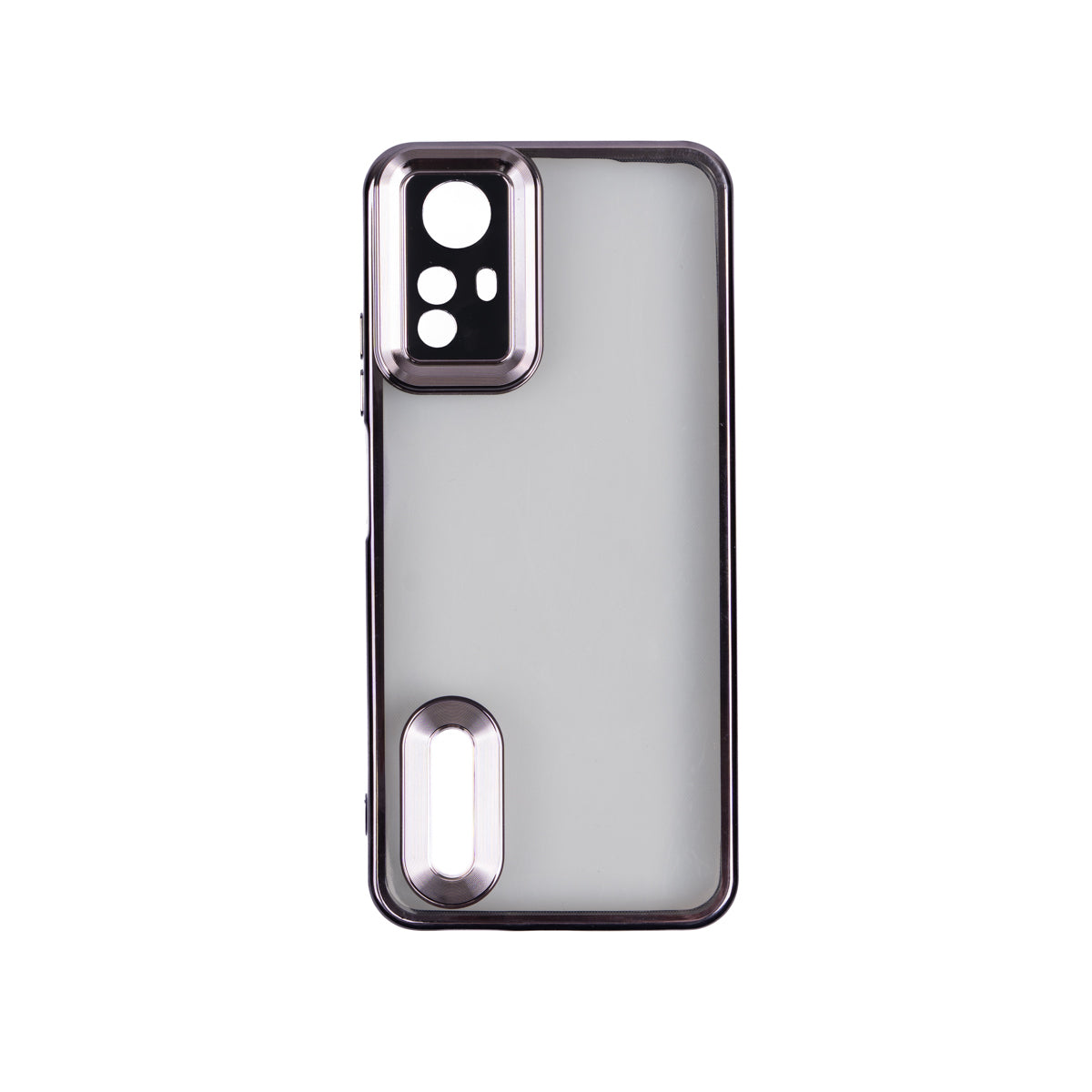 Xiaomi Redmi Note 12S Kılıf Kamera Korumalı Logo Gösteren Zore Omega Kapak