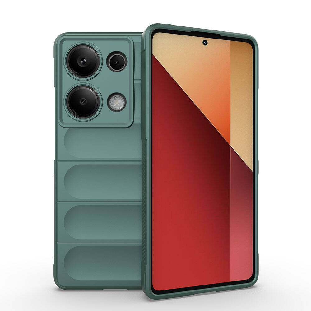 Xiaomi Redmi Note 13 Pro 4G Kılıf Esnek TPU Oyuklu Arka Yüzey Tasarımlı Zore Etnik Silikon Kapak