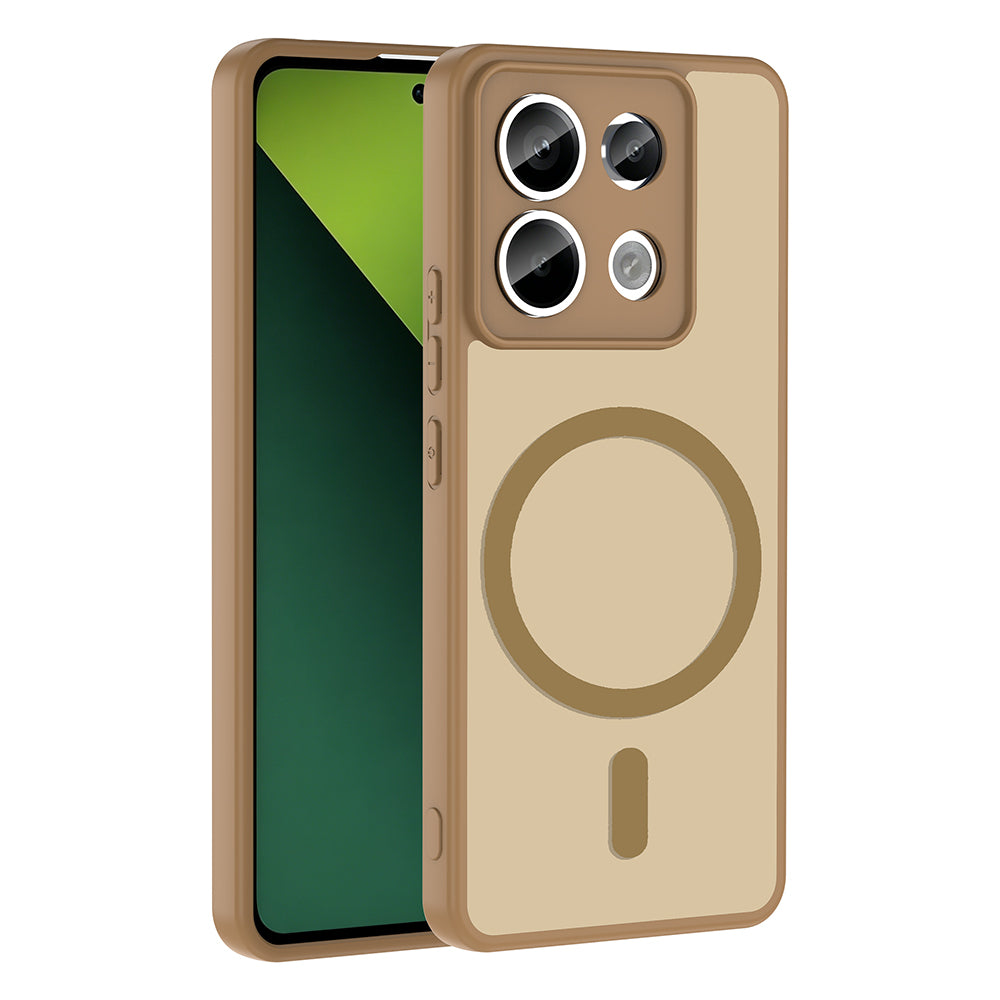 Xiaomi Redmi Note 13 Pro 5G Kılıf M-safe Şarj Özellikli Zore Babet Kapak