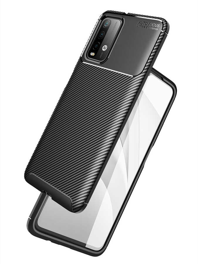 Xiaomi Redmi Note 9 4G Kılıf Zore Negro Silikon Kapak