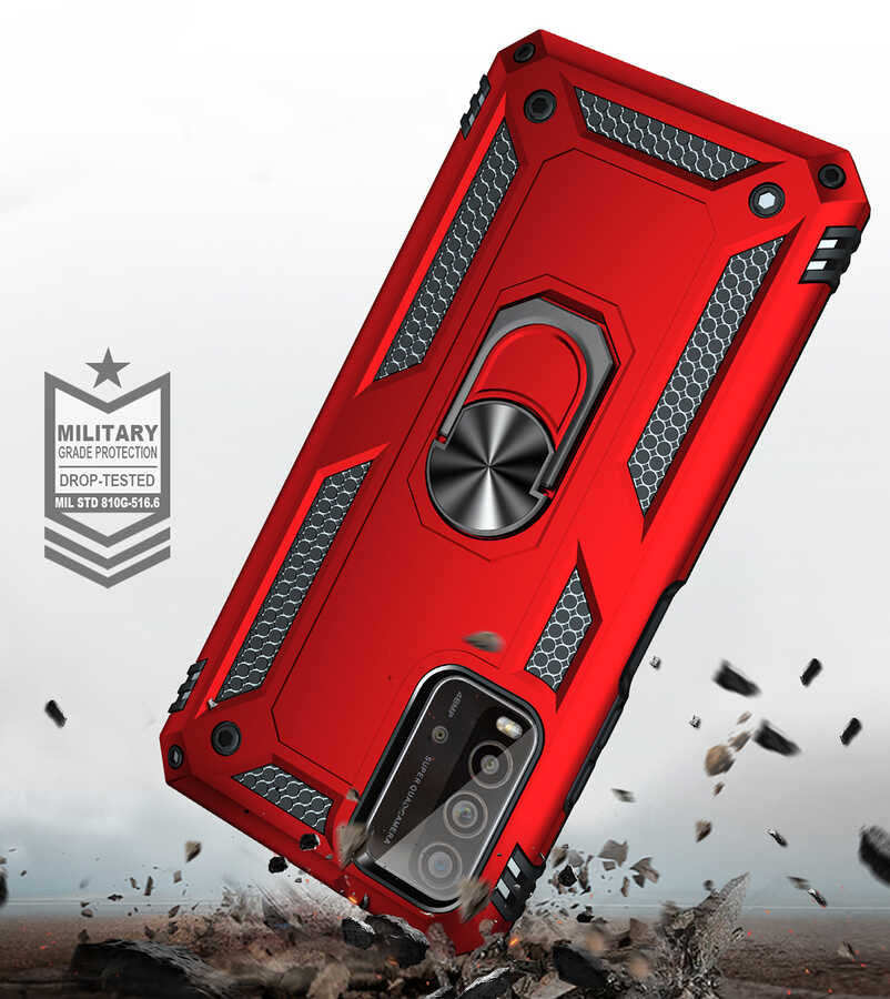 Xiaomi Redmi Note 9 4G Kılıf Zore Vega Kapak