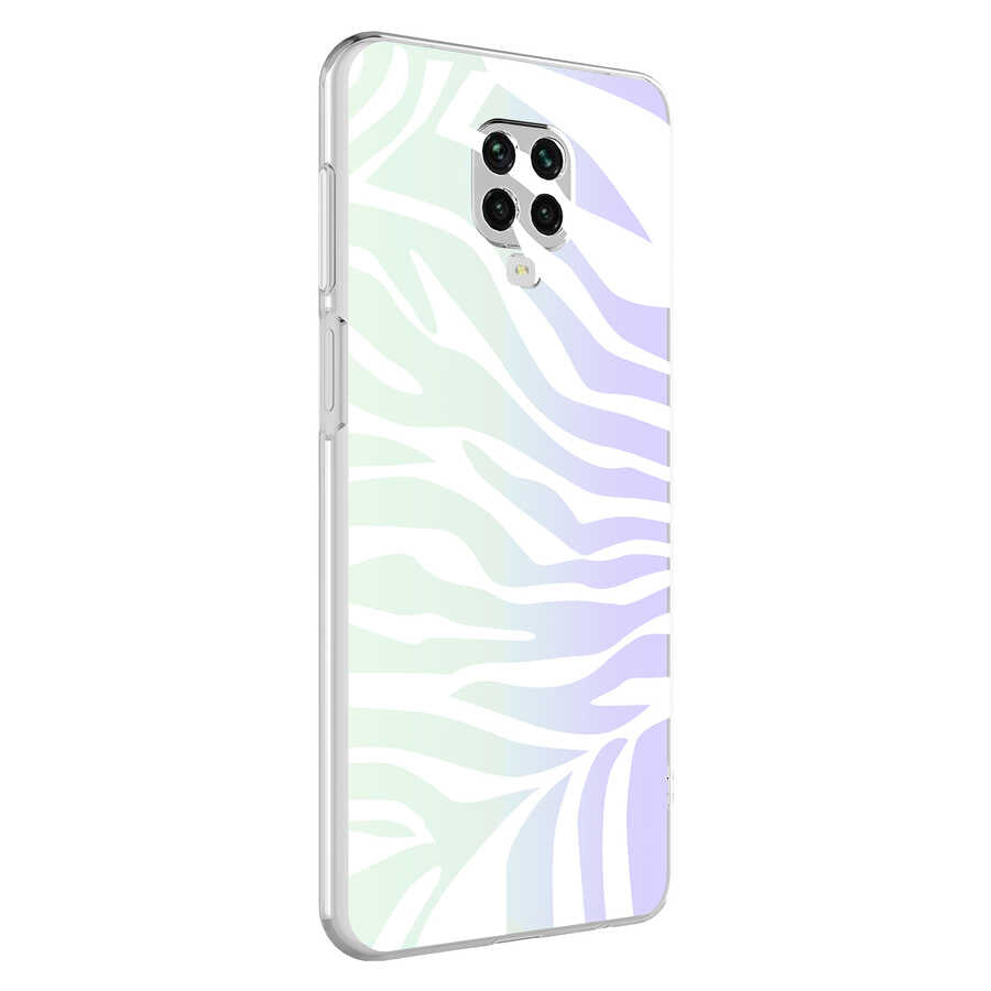 Xiaomi Redmi Note 9 Pro 5G Case Zore M-Blue Patterned Cover