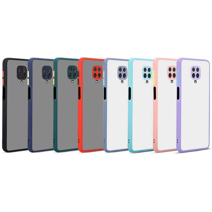 Xiaomi Redmi Note 9 Pro Kılıf Zore Hux Kapak