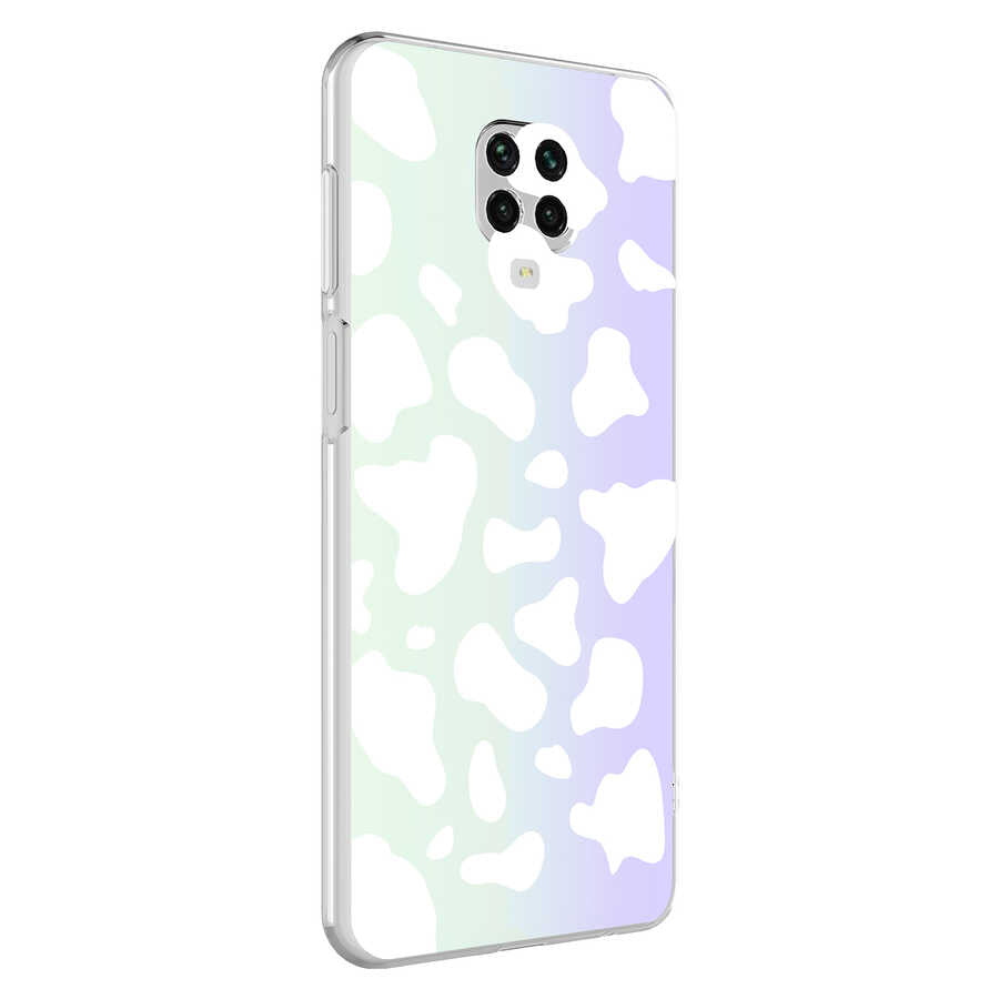 Xiaomi Redmi Note 9S Case Zore M-Blue Patterned Cover