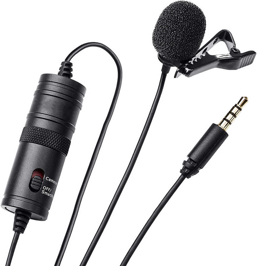 Zore DC-C1 Canlı Yayın Yaka Mikrofonu