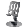 Zore MS-15 Portable Foldable 360 Rotating Carbon Steel Design Phone and Tablet Stand