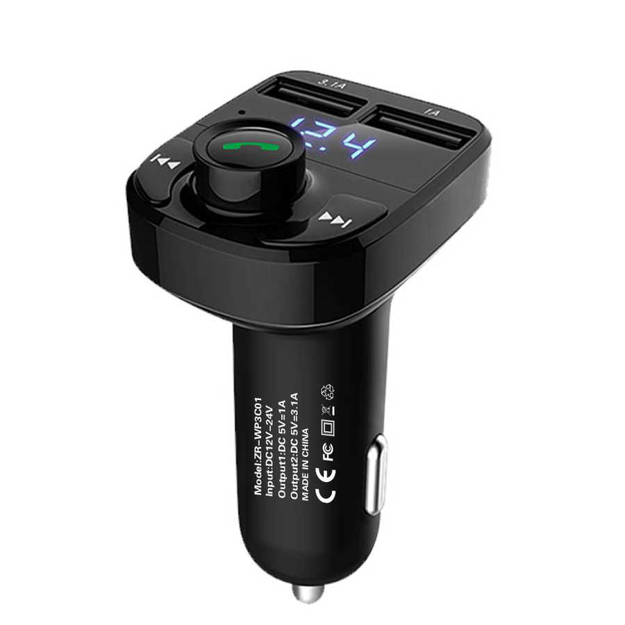 Zore ZR-WP3C01 Bluetooth Verici Mp3 Araç Şarjı